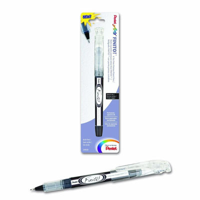 PLSD98PABPA 	Pentel FINITO! Porous Point Pen, X-tra Fine Point Tip, Black Ink, 1-Pk 