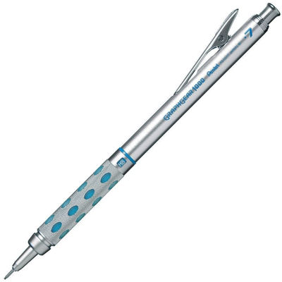 PLPG1017 	Pentel Graphgear 1000 0.7mm Blue Accent