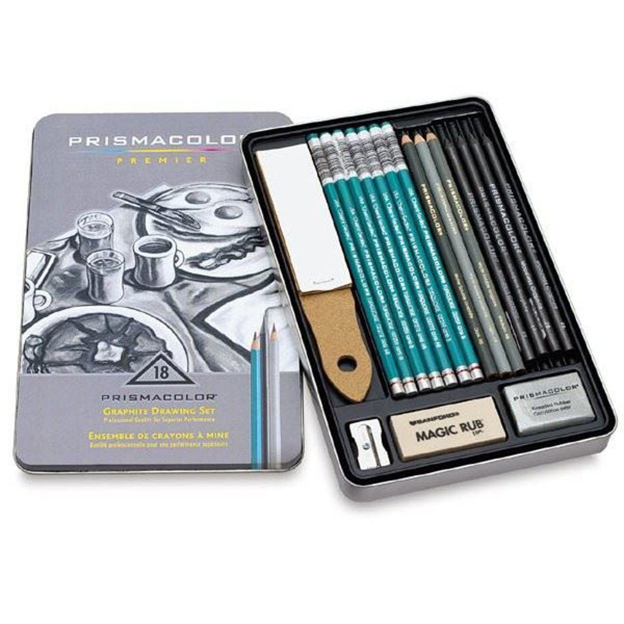 Show details for Prismacolor Graphite Drawing Sets Picture of Prismacolor Graphite Drawing Sets