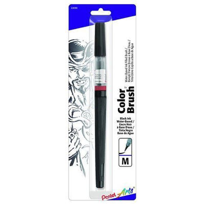 PLGFLBP101 Pentel Color Brush Water-Based - Black