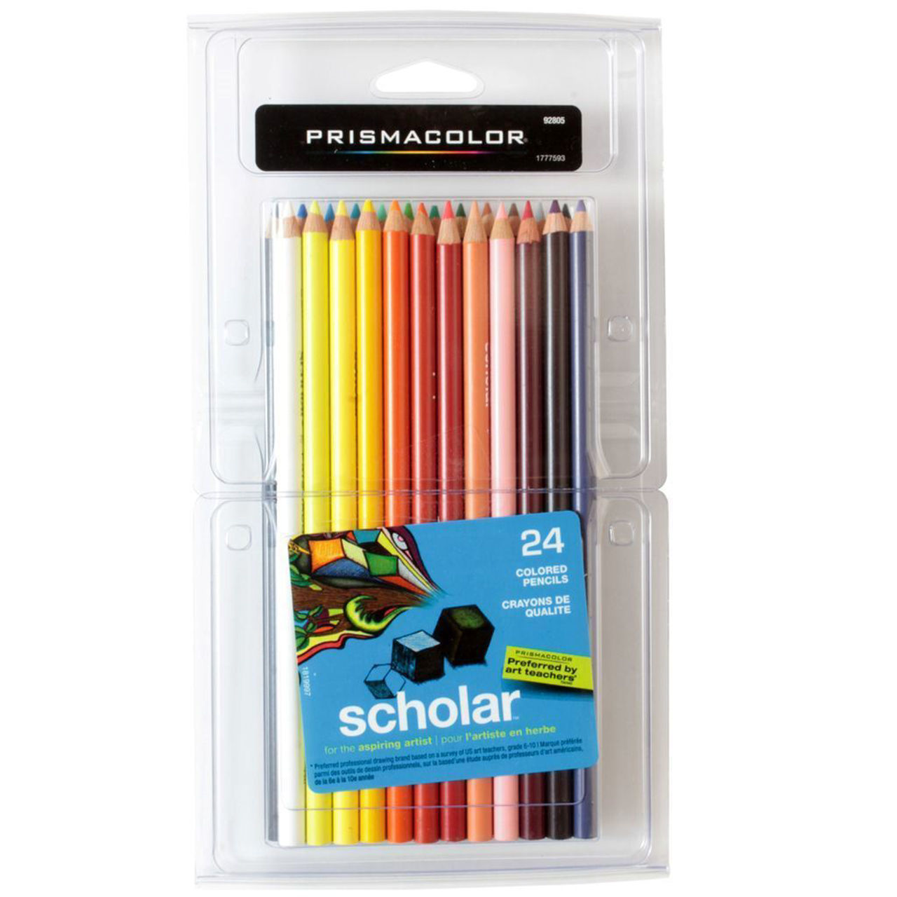 SA1777593 Prismacolor Scholar Color Pencil 24 Set  SA1777593 Prismacolor Scholar Color Pencil 24 Set