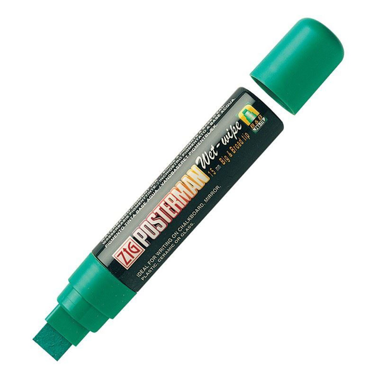 Zig 15mm Posterman Tip Marker Silver