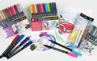 Koi Water Brush Markers by Sakura – 12 Set Review