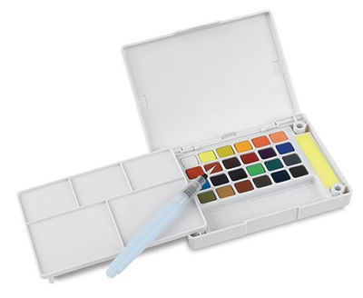 Golden Maple Travel Portable Watercolor Set Pocket Field Sketch