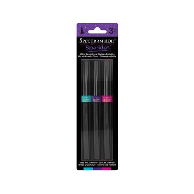 Spectrum Noir Glitter Markers 6/Pkg - Neon Lights