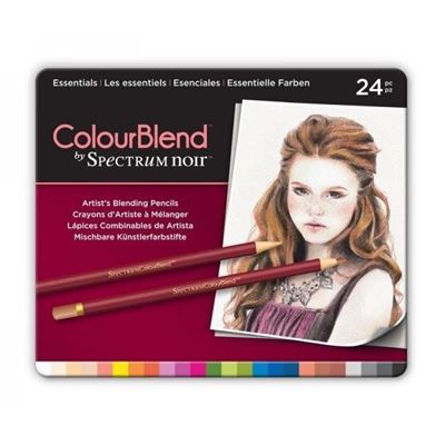 CCSPECCB-ESS24 Spectrum Colourblend Pencils Essentials 24pc