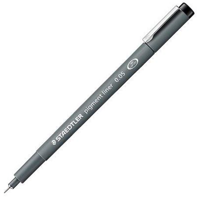 MS308005-9 Staedtler Pigment Liner 0.05mm / Black