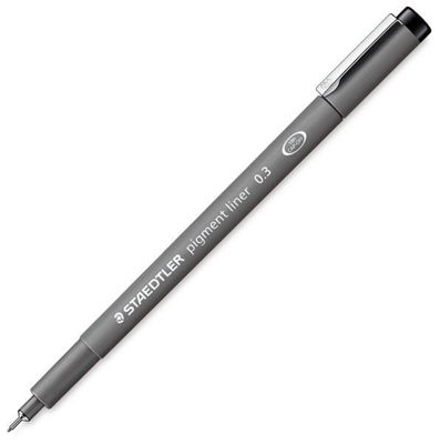 MS30803-9 Staedtler Pigment Liner 0.3mm / Black