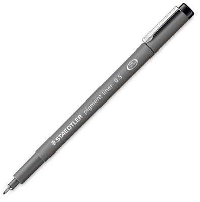 MS30805-9 Staedtler Pigment Liner 0.5mm / Black