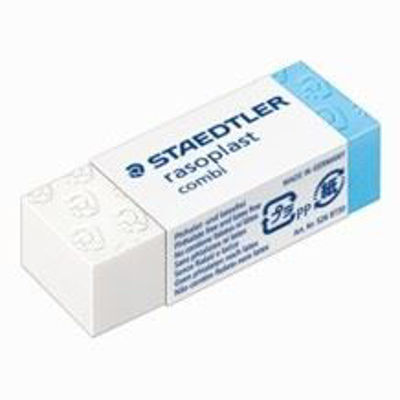 MS526BT30 Staedtler Eraser Rasoplast Combi 43X19X13MmMS526508 Staedtler Plastic Combi