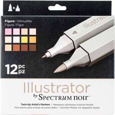 Spectrum Noir Illustrator 12 PC Figure