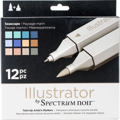 Spectrum Noir Illustrator 12 PC Seascape