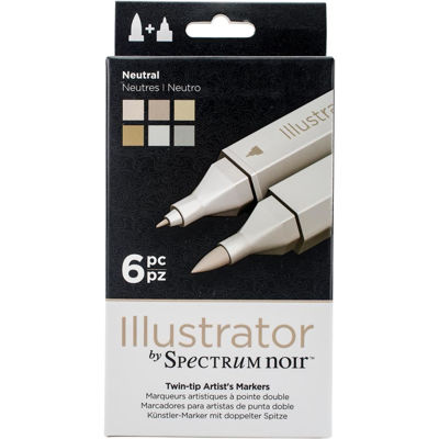 Spectrum Noir Illustrator 6 PC Neutral