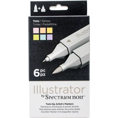 Spectrum Noir Illustrator 6 PC Tints