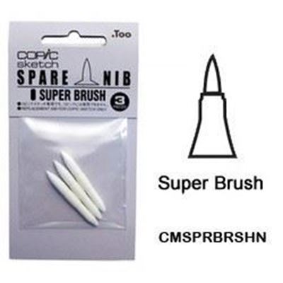 CMSPRBRSHN Super Brush Nib 3pk 