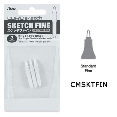 CMSKTFIN Copic Sketch Fine 3pk