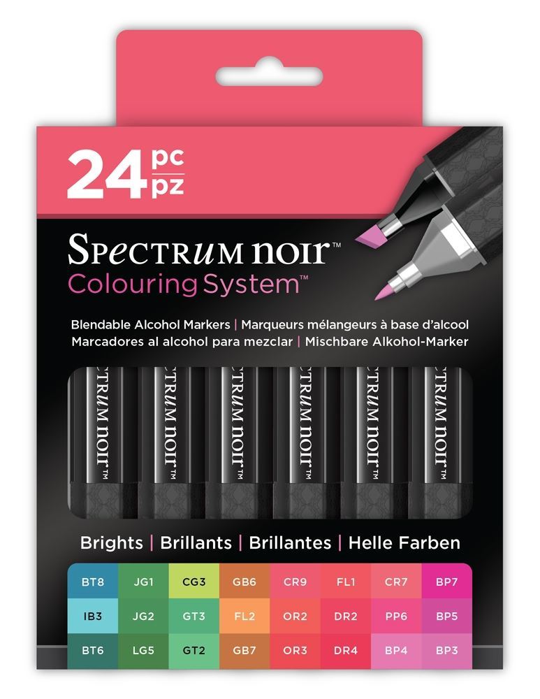 Home Carpe Diem Markers. Spectrum Noir Markers 24 Set