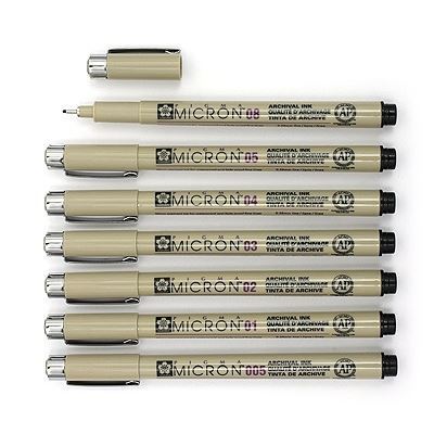 sk-sakura-micron-black-pen-set