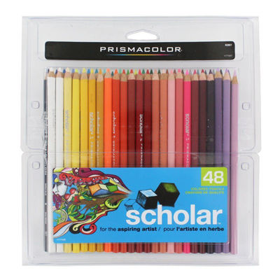 SA92807 Prismacolor Scholar Color Pencil 48 Set