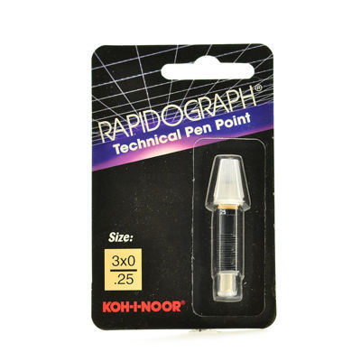 Koh-I-Noor Rapidograph Stainless Steel 7-Pen Set