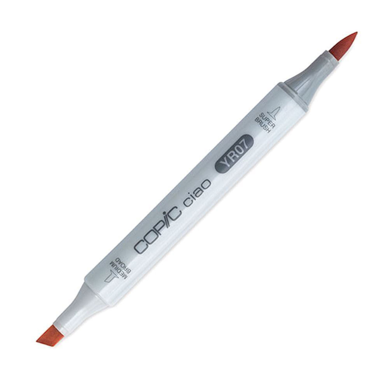 Brick Red Waterproof Broad Chisel 6mm Tip Woodcraft Marker