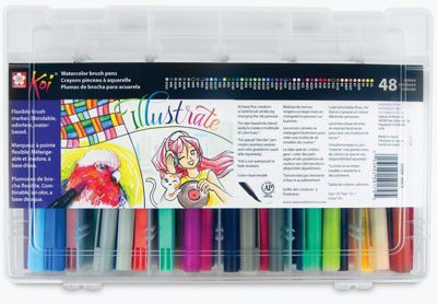 Picture of Sakura Koi Coloring Brush Pen Sets