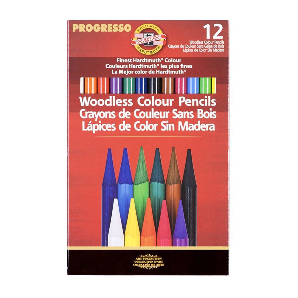 Home  Carpe Diem Markers. Koh-I-Noor Progresso Woodless Color Pencil Sets