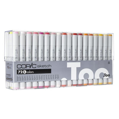 Copic Sketch Marker 72 Color Set C