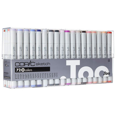 Copic Sketch Marker 72 Color Set D