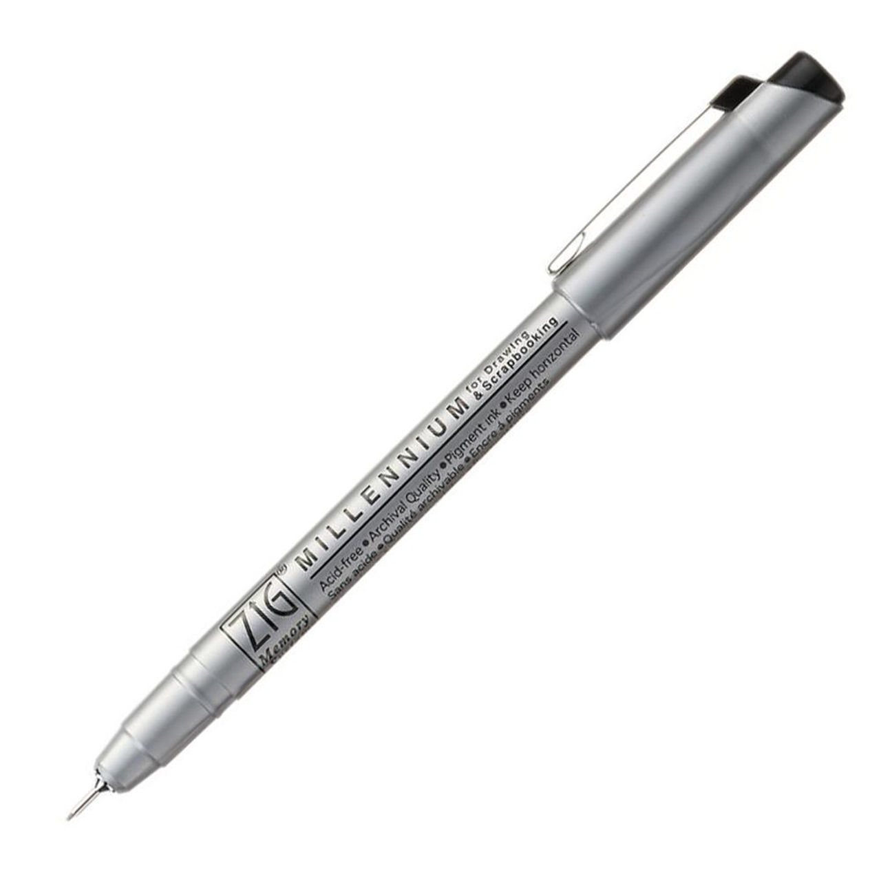 0.25mm Pack of 8 Assorted Zig Millennium Fineliner Pen