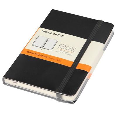 Moleskine Classic Notebook Ruled Soft Black Pocket