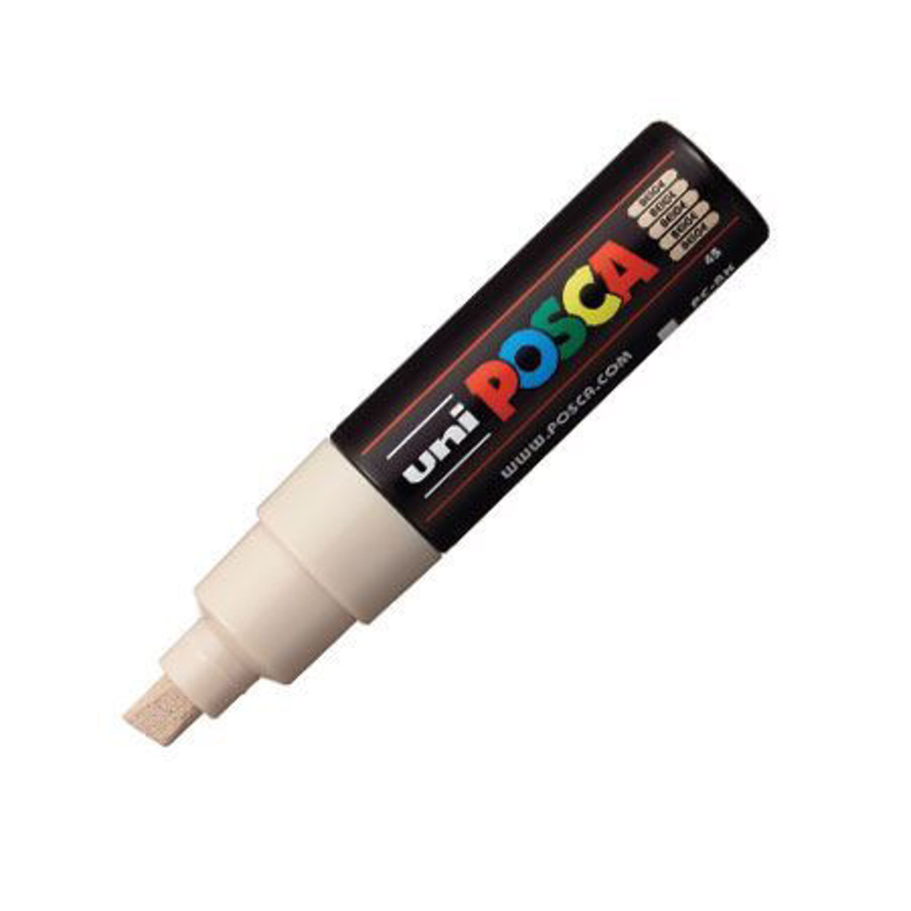 Show details for POSCA PC-8K Broad Ivory Picture of POSCA PC-8K Broad Ivory