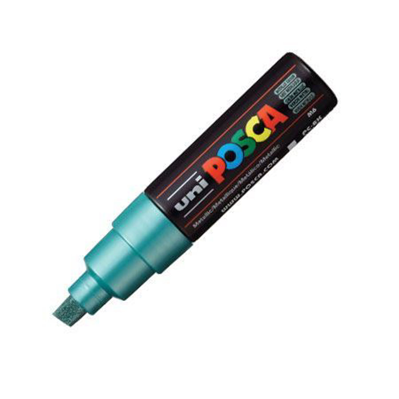 Show details for POSCA PC-8K Broad Metal Green Picture of POSCA PC-8K Broad Metal Green