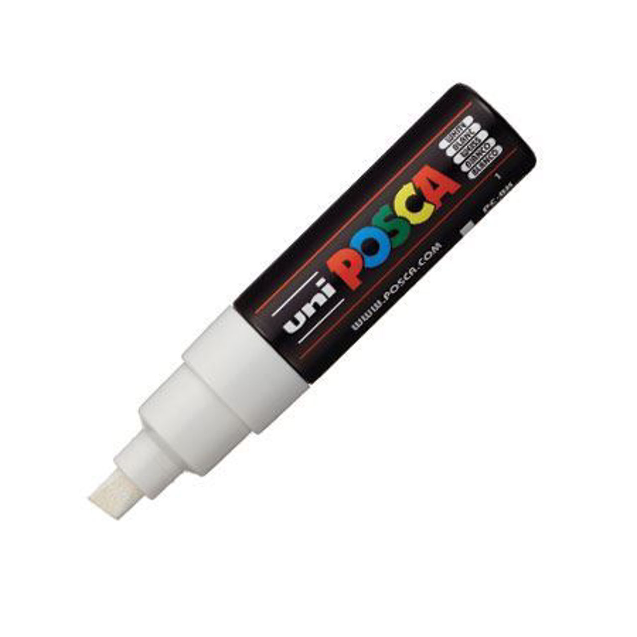 Show details for POSCA PC-8K Broad White Picture of POSCA PC-8K Broad White
