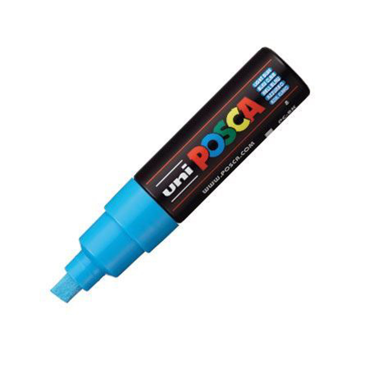 Show details for POSCA PC-8K Broad Light Blue Picture of POSCA PC-8K Broad Light Blue