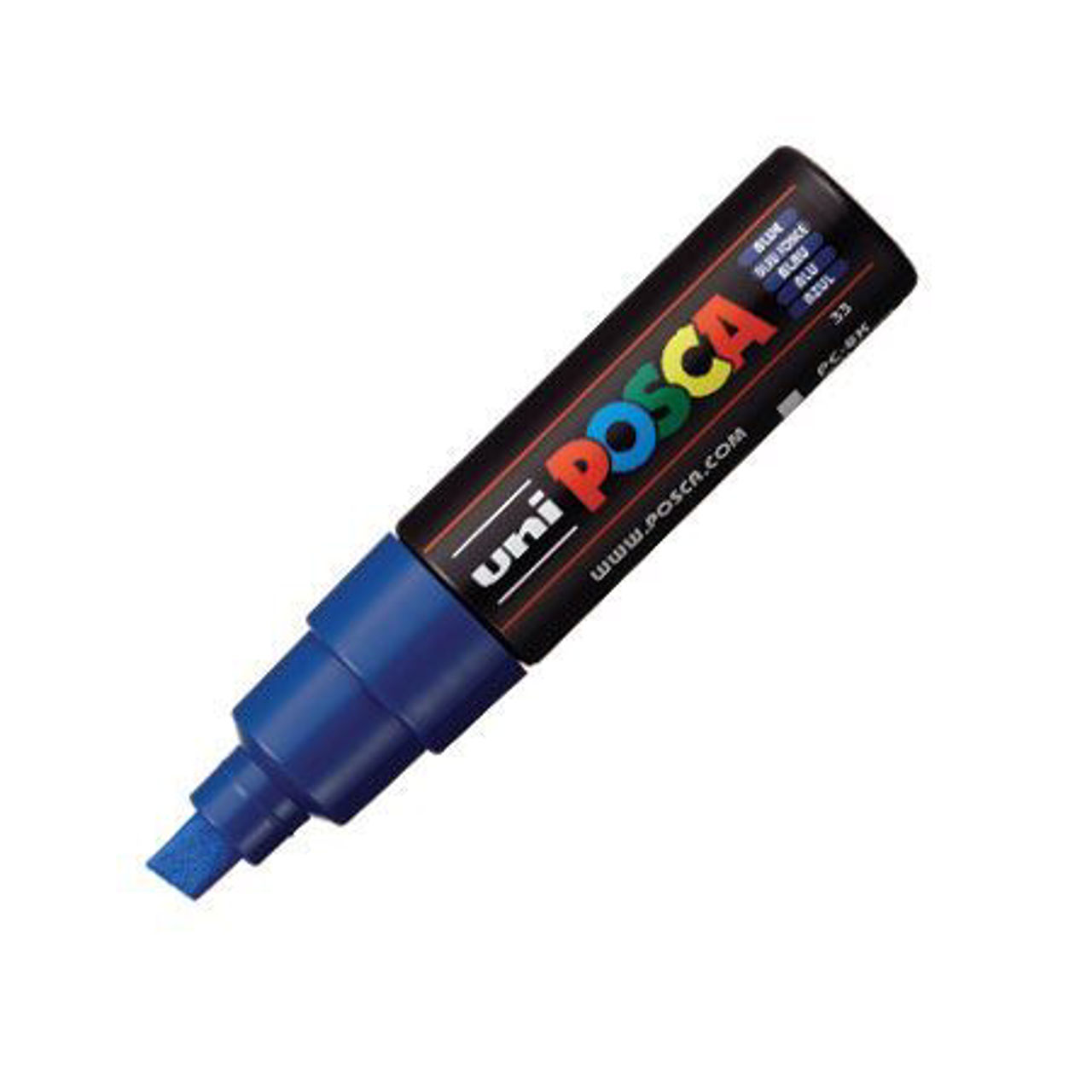 Show details for POSCA PC-8K Broad Blue Picture of POSCA PC-8K Broad Blue