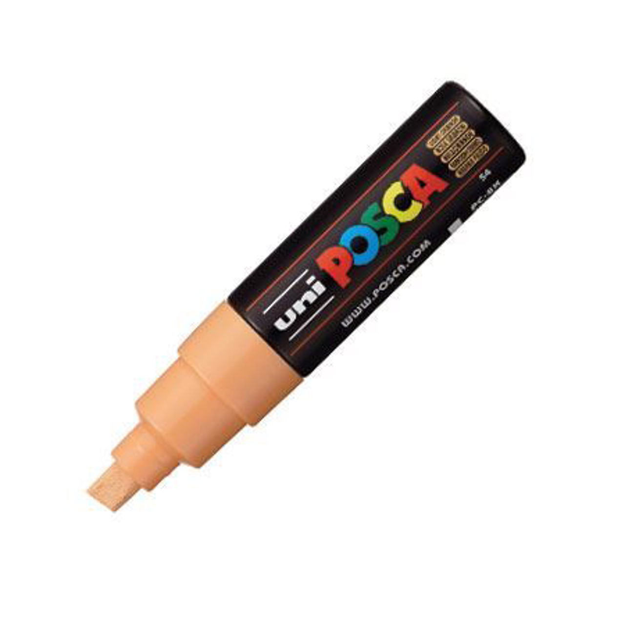 Show details for POSCA PC-8K Broad Light Orange Picture of POSCA PC-8K Broad Light Orange
