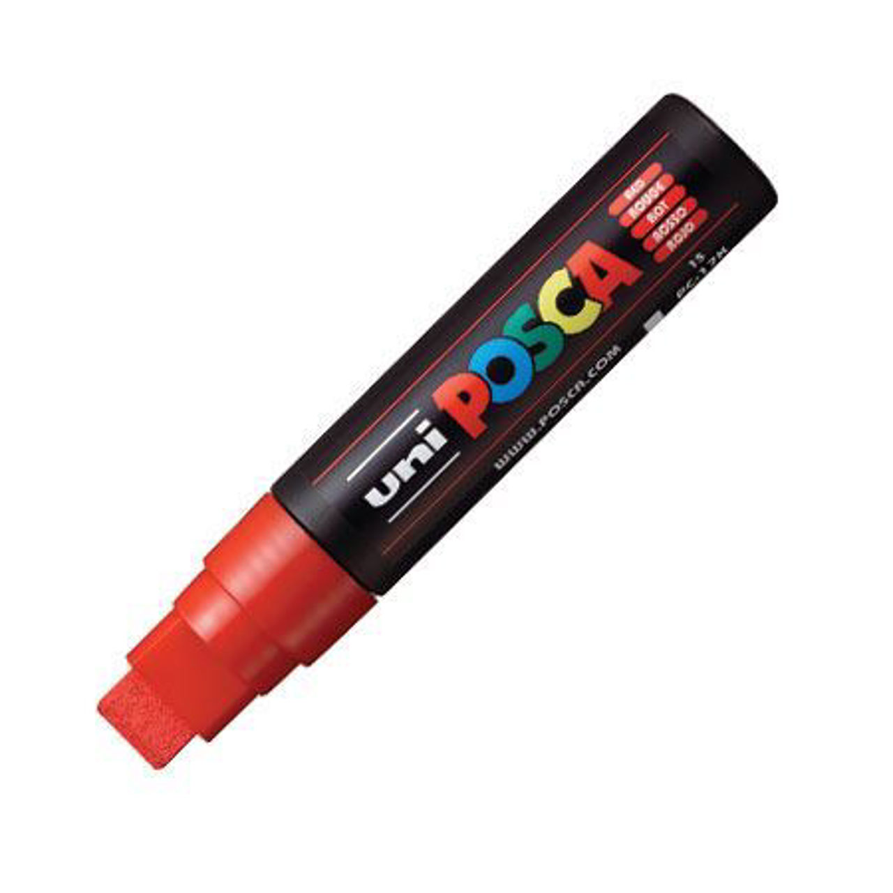 Show details for POSCA PC-17K Xbroad Red Picture of POSCA PC-17K Xbroad Red