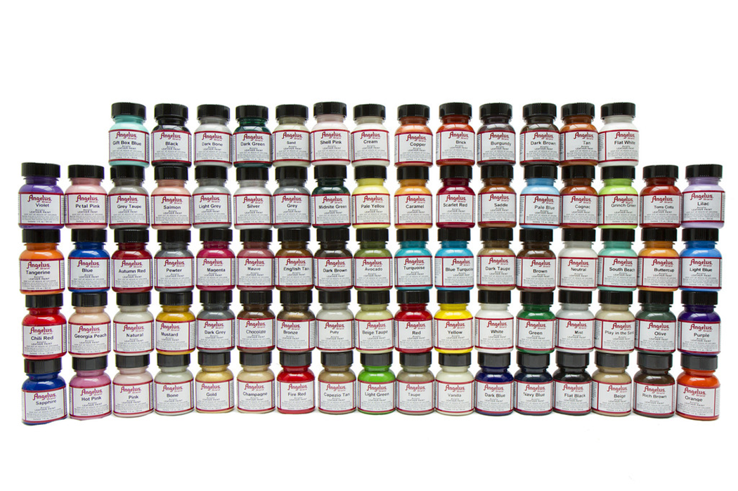 Angelus Neon Leather Paint 1oz 12 Color Set Kit For Nigeria