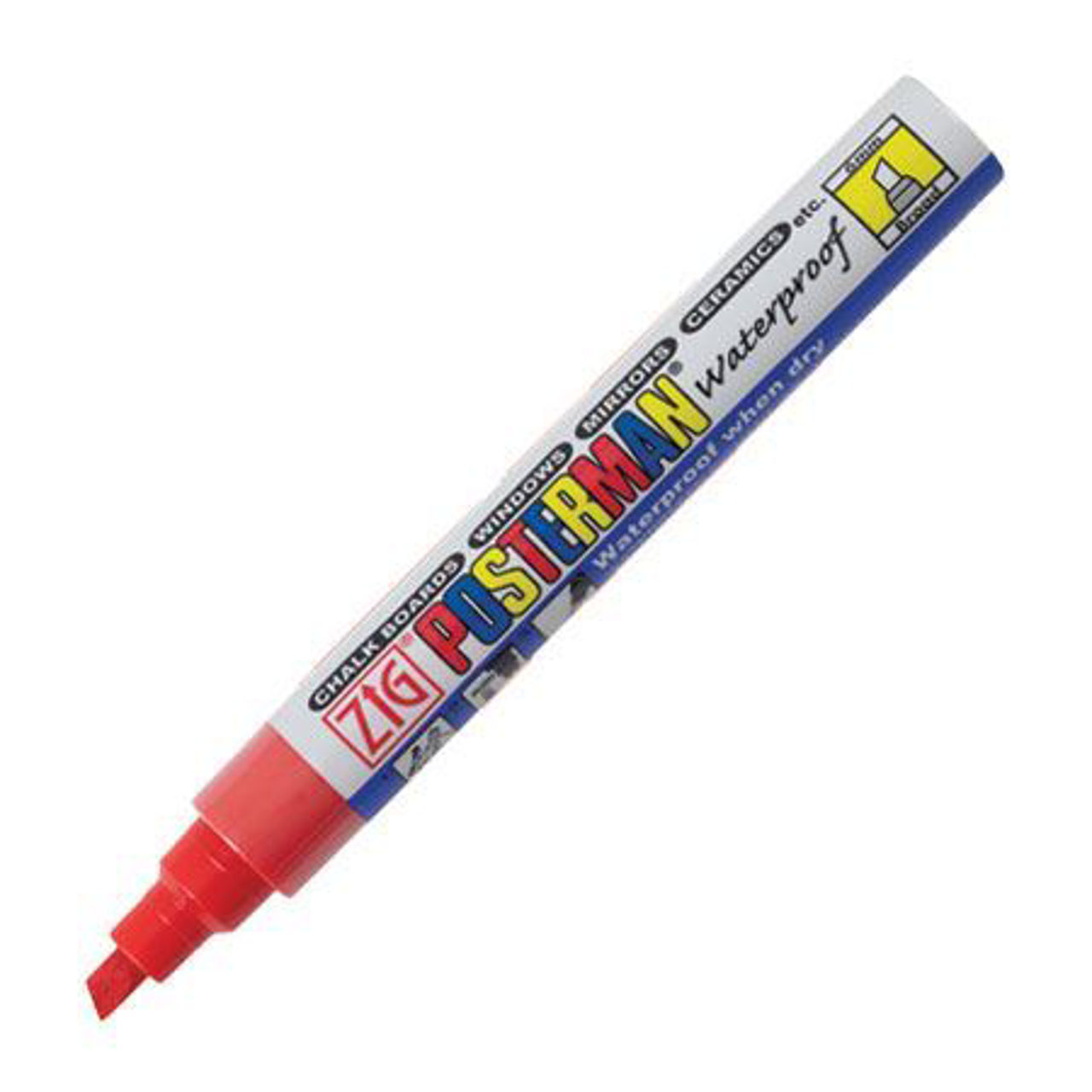 Show details for Zig Posterman Chisel Tip 6mm Picture of Zig Posterman Chisel Tip 6mm