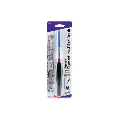 Pentel Aquash Brush - Light Black - Pigment Ink