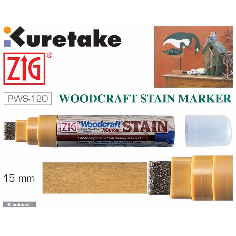Home Carpe Diem Markers. ZIG® Woodcraft Stain Marker