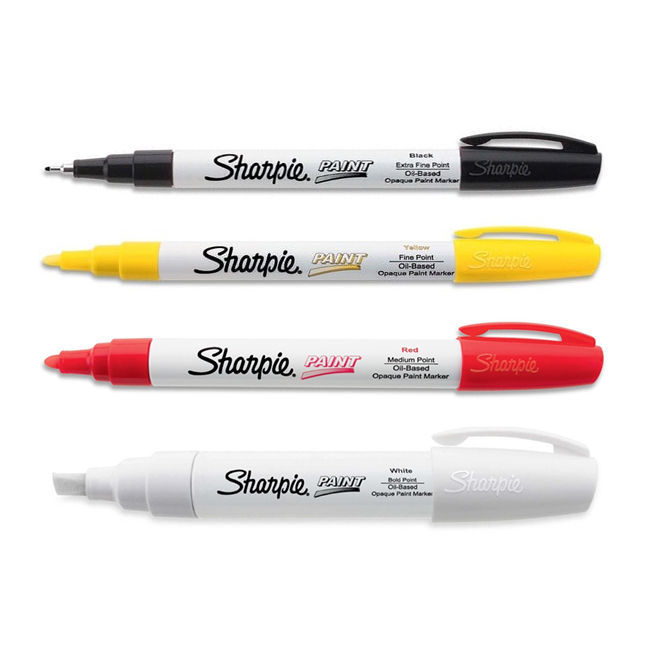 SHARPIE: Medium Point Oil-based Paint Marker (Metallic Silver) – Doodlebugs
