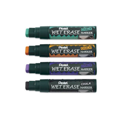 Pentel Wet Erase Wide Tip 4 colors 2