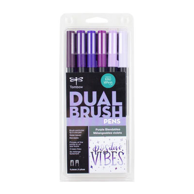 Picture of Tombow ABT Dual Brush 6pc Blendable Sets