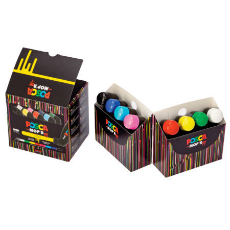 Posca MOP'R Paint Marker Black