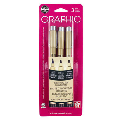 Picture of Sakura Pigma Graphic Pen And Sets
