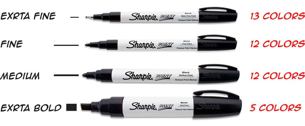 Sharpie Paintmarker Water Base