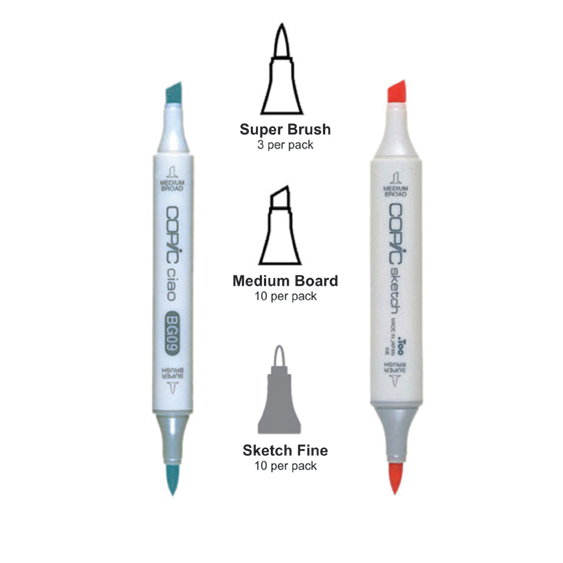 Copic Sketch & Ciao Replacement Nibs
